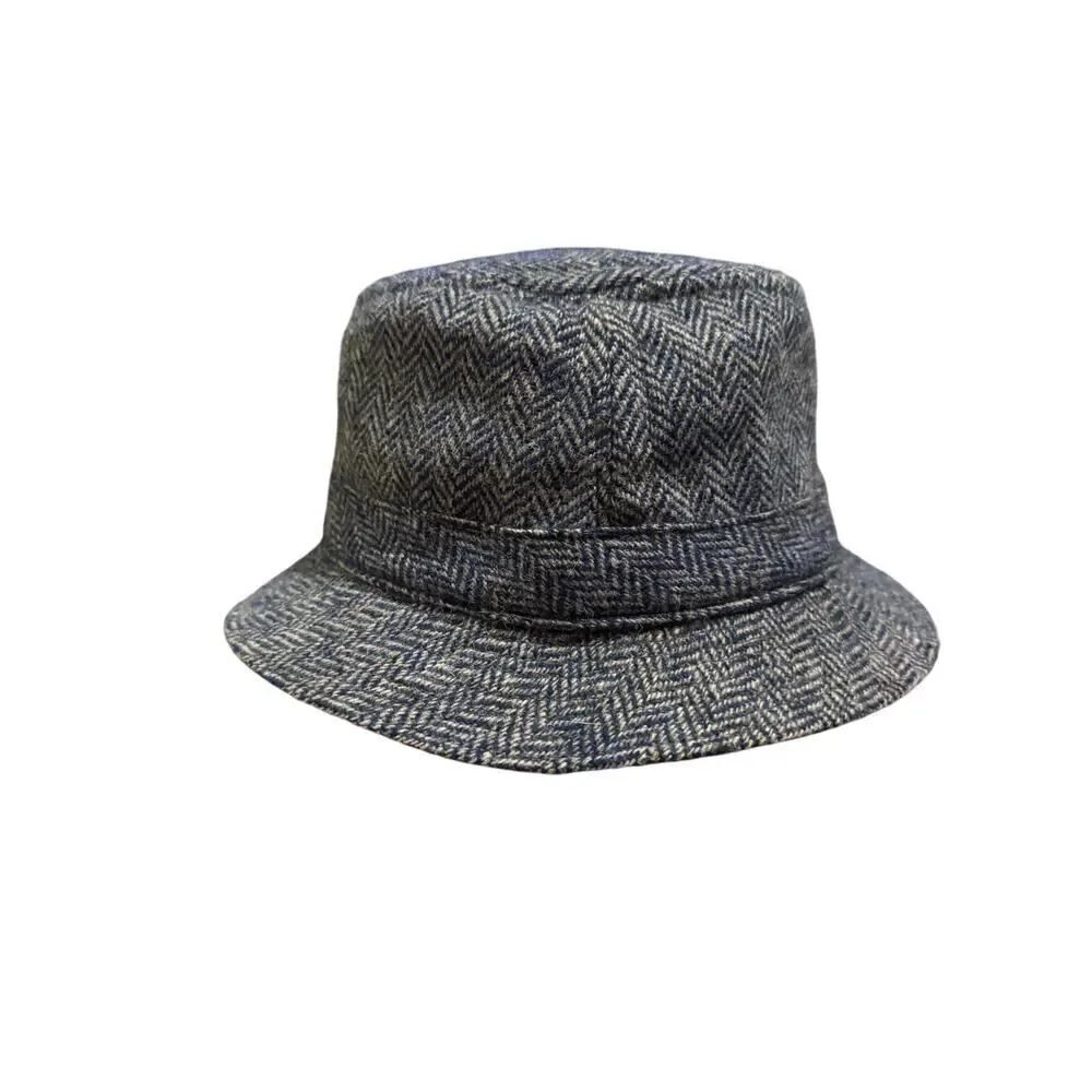 Hanna Hats of Donegal Herringbone Tweed Irish Walking Hat – Size M - Picture 5 of 8